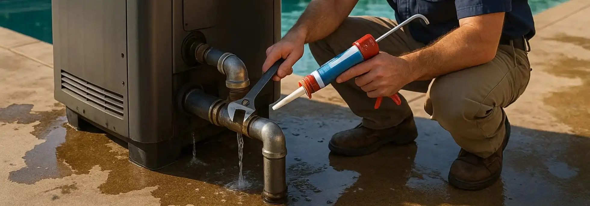  Pool Heater Leak Repair - HVAC Etobicoke